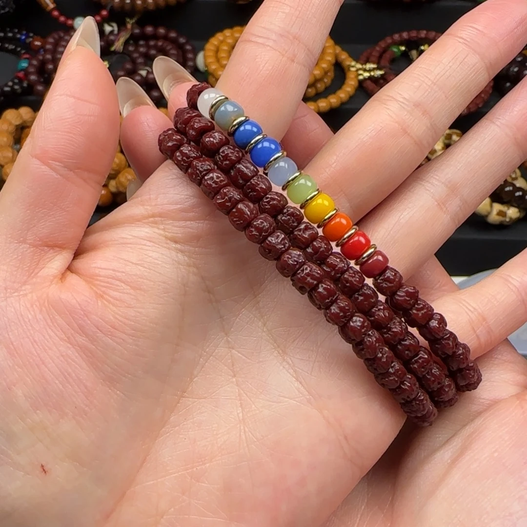 淮***碱金刚菩提手串佛手