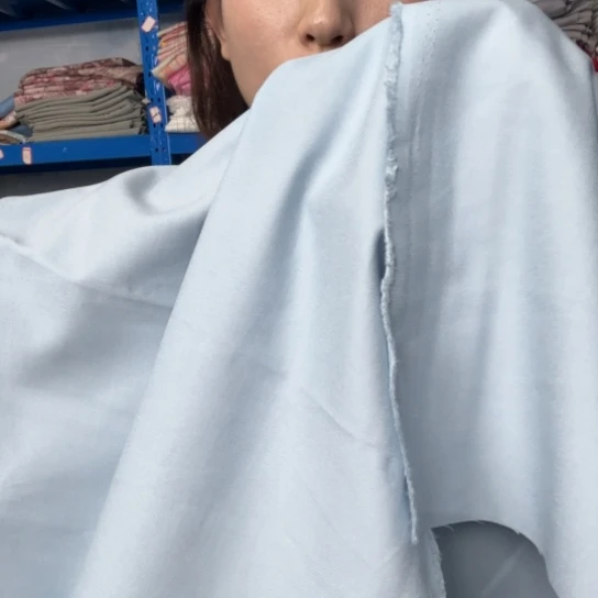 无纺布天丝（莱赛尔纤维）浅蓝天丝1米