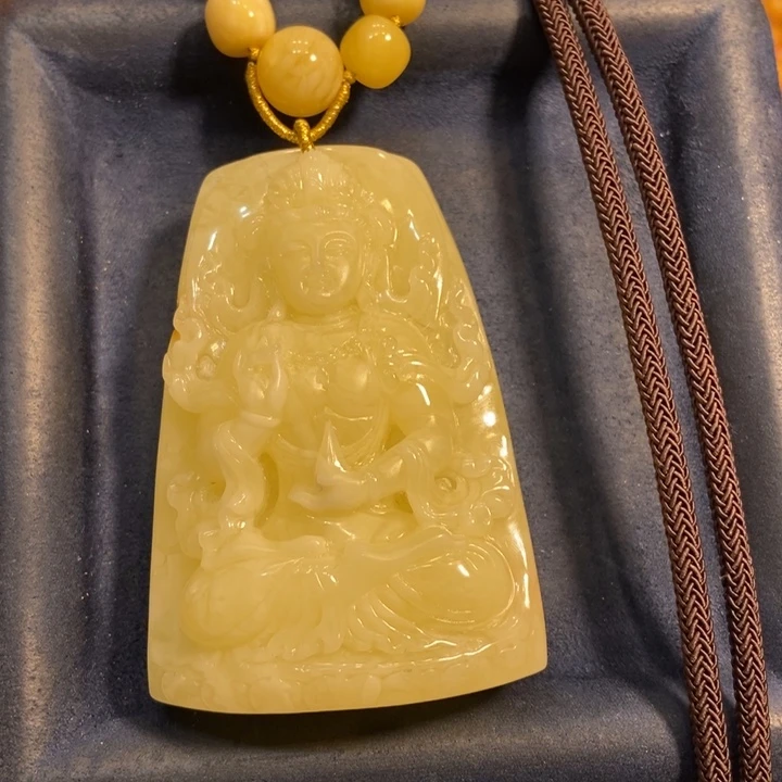 蜜蜡颈饰未镶嵌蜜蜡