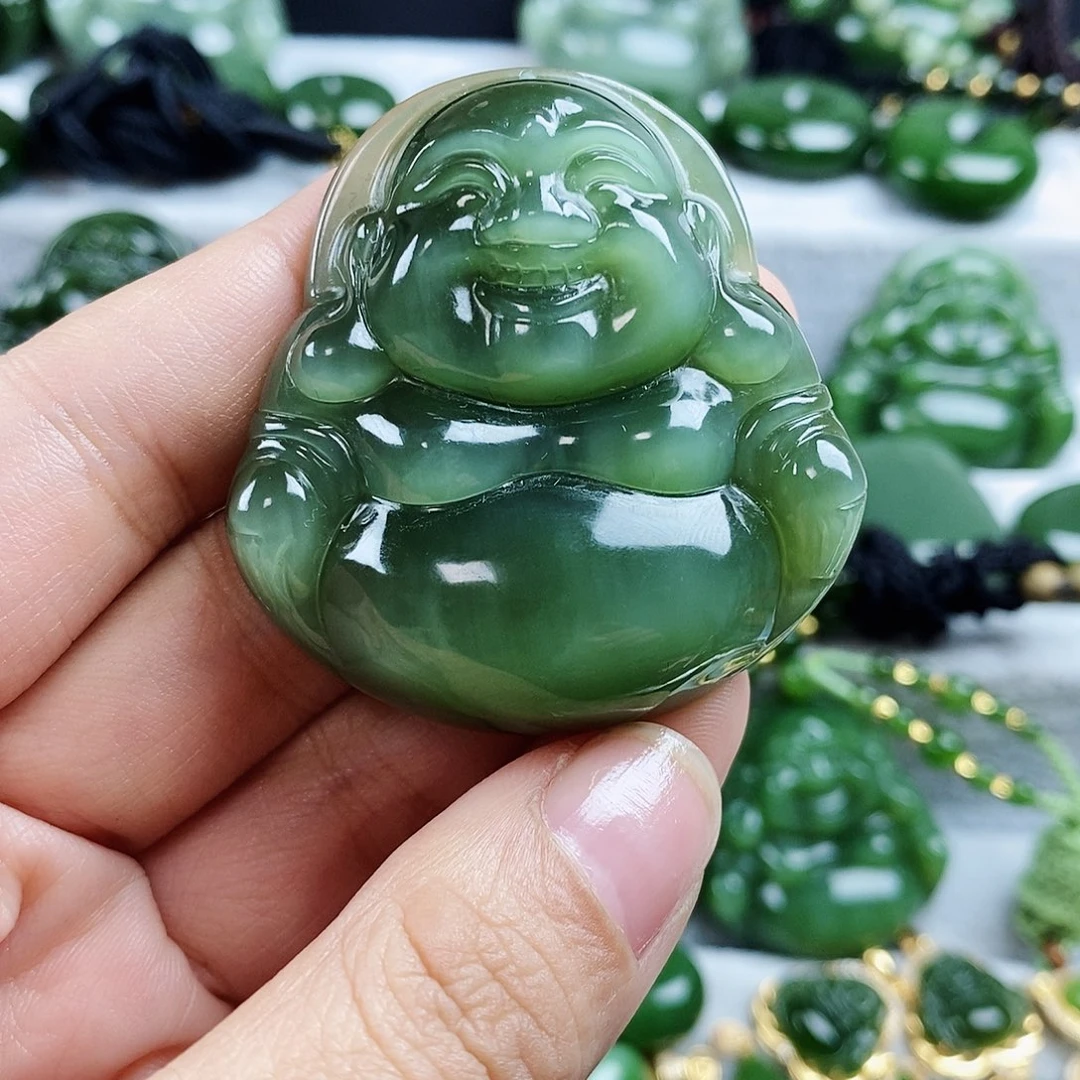 和田玉（碧玉）未镶嵌颈饰
