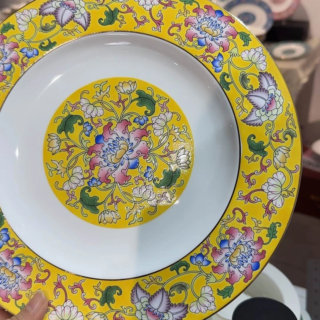 J***妈骨瓷珐琅彩工艺制作