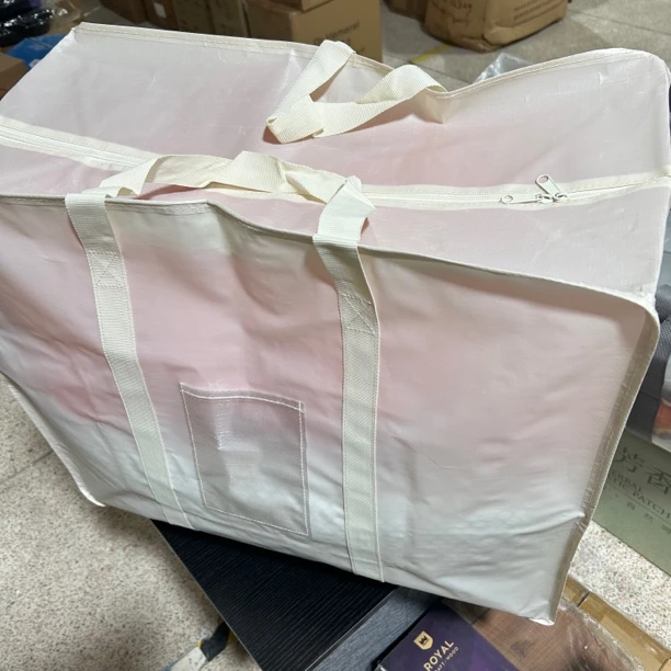 【白】外贸环保立体手提袋收纳袋微瑕