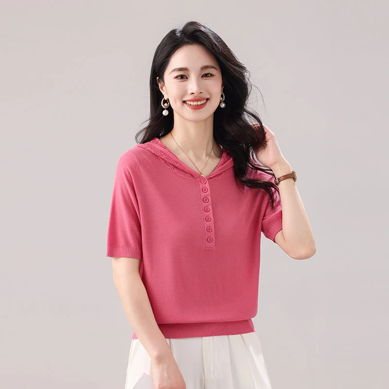 【香嘉怡新品】XJYE9923女士上衣针织衫休闲网红气质显瘦百搭