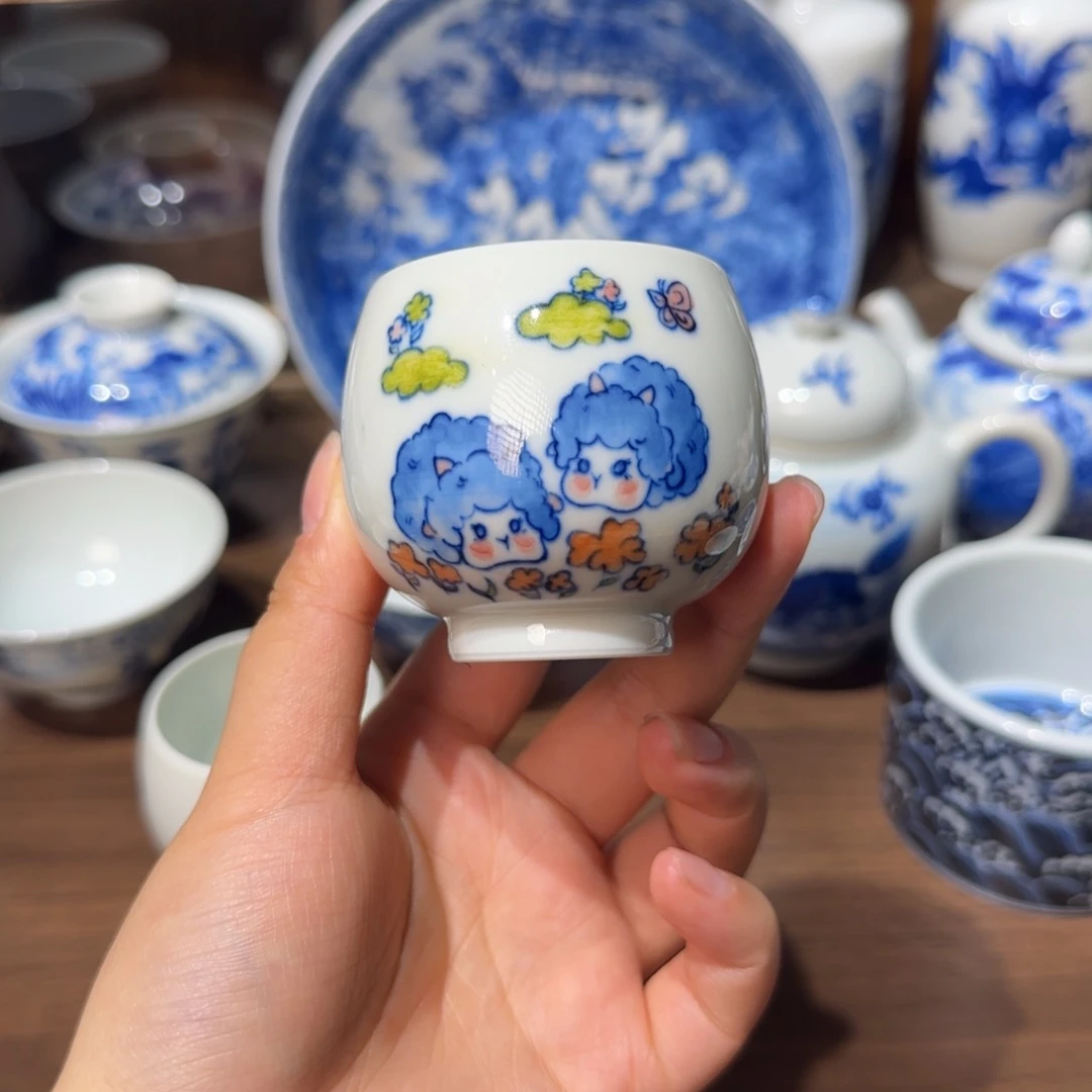 镇坤堂 生肖羊杯杯