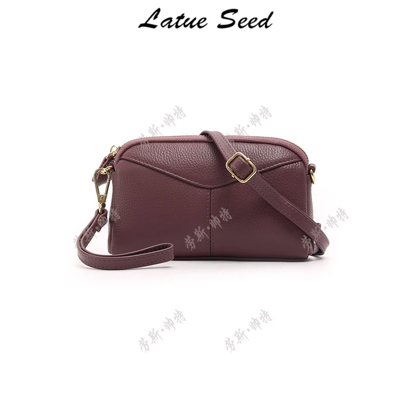 【A988·小风铃】新品简约百搭时尚单肩轻便ins休闲女包22187-香芋紫