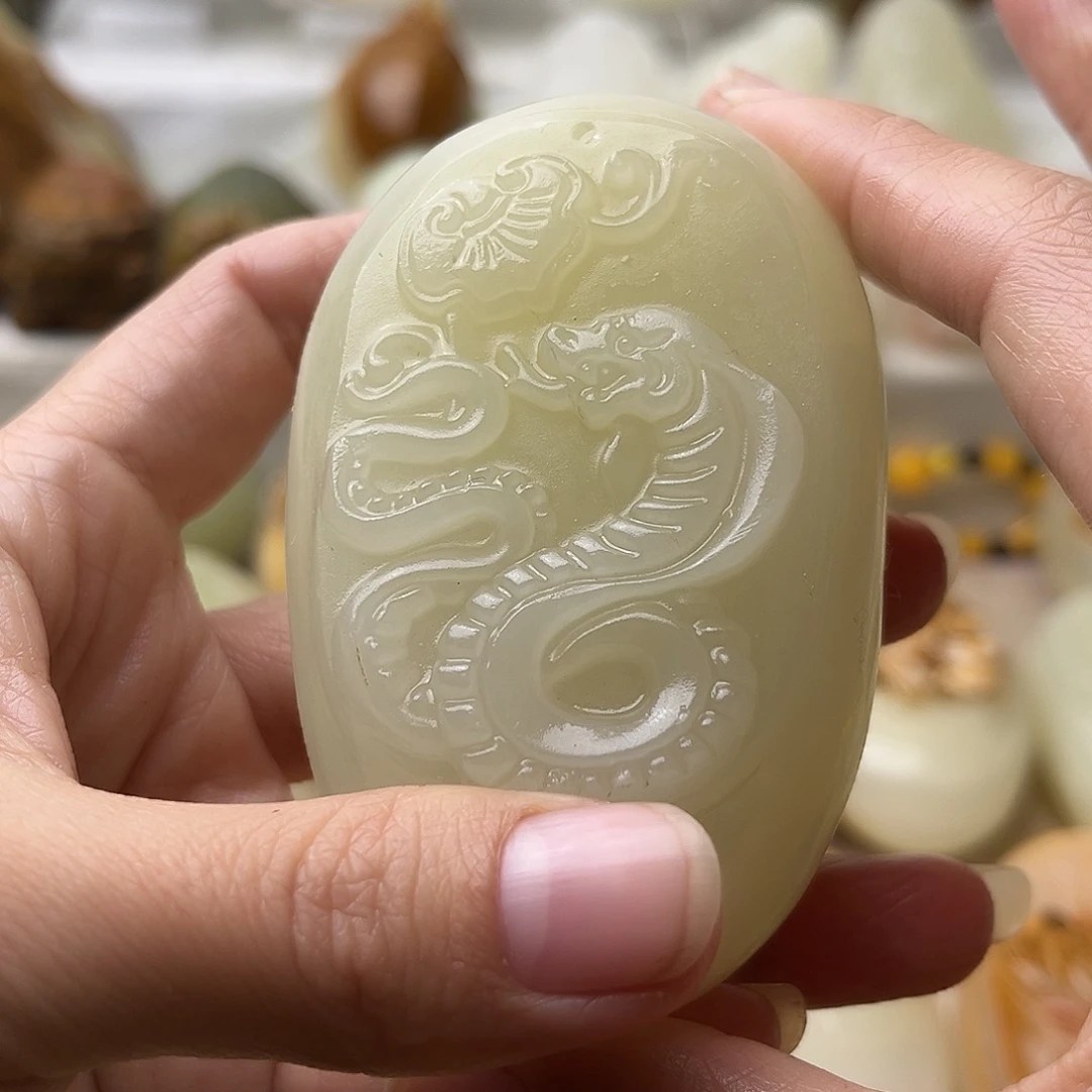 石材古青石不退换蛇