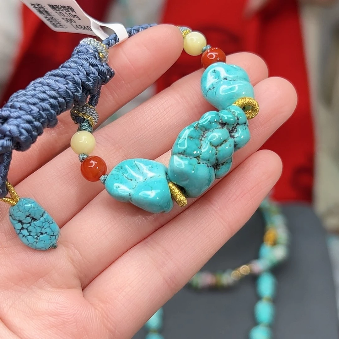 绿松石珠宝奇石未镶嵌