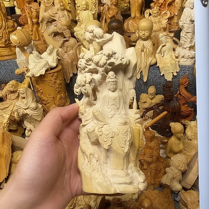 黄杨木黄杨木瑕疵观音