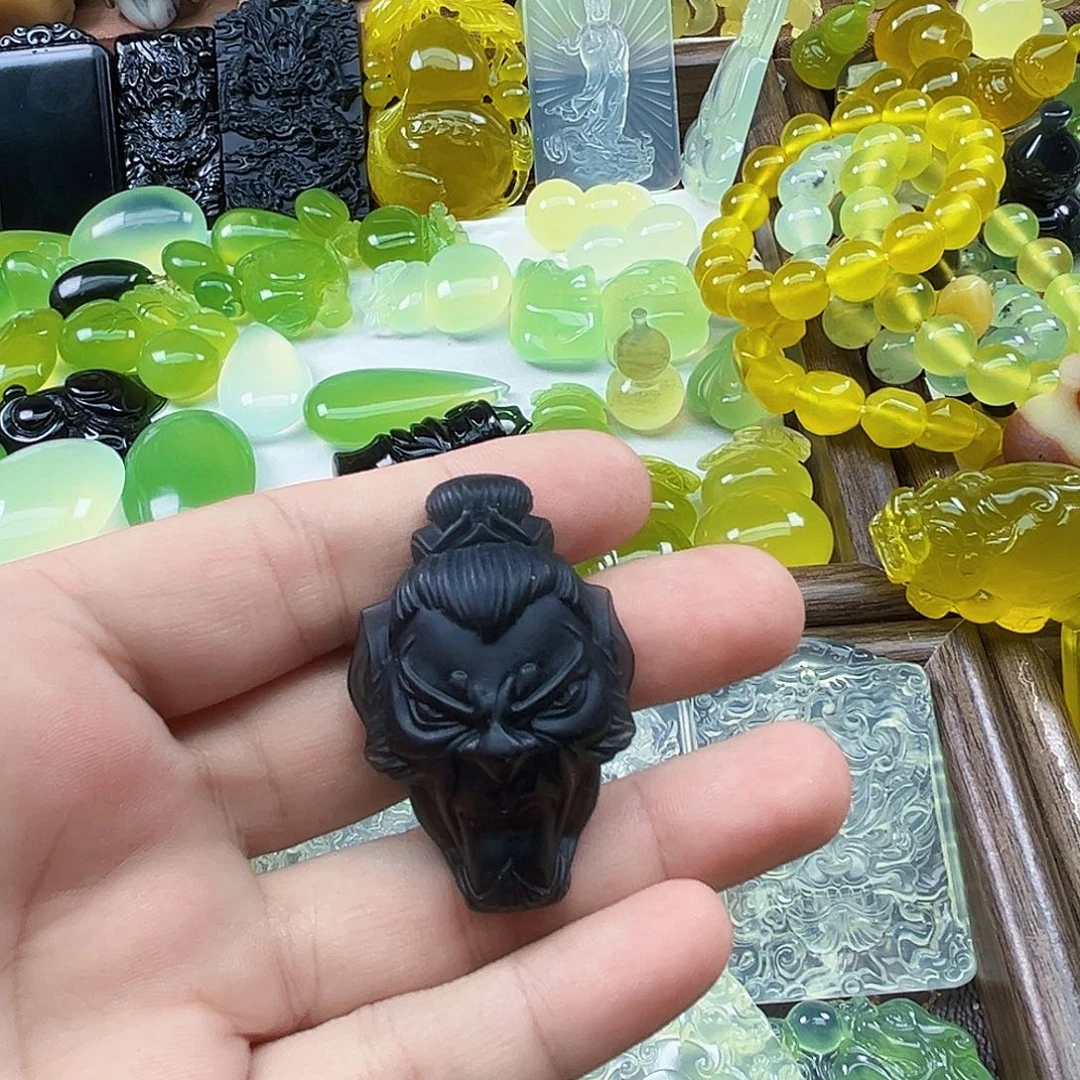 岫玉未镶嵌吊坠(不含链)