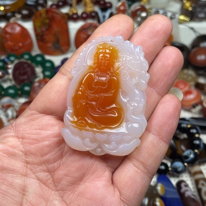 玛瑙/玉髓未镶嵌颈饰