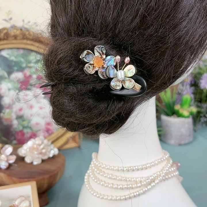 发饰未镶嵌淡水珍珠