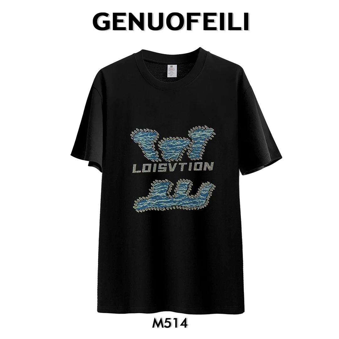 时尚气质百搭情侣夏季半袖宽松高级轻奢休闲100%纯欲慵懒风女装