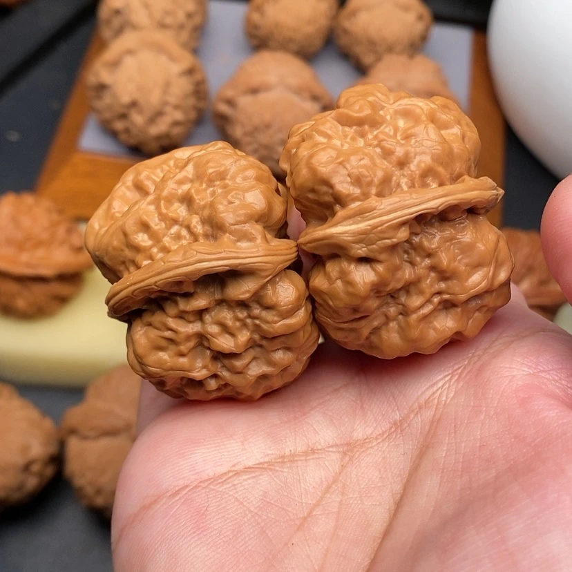 【闪购商品】文玩核桃把件蛤蟆头38