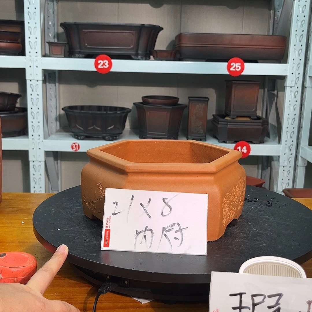 紫砂花盆宜兴紫砂