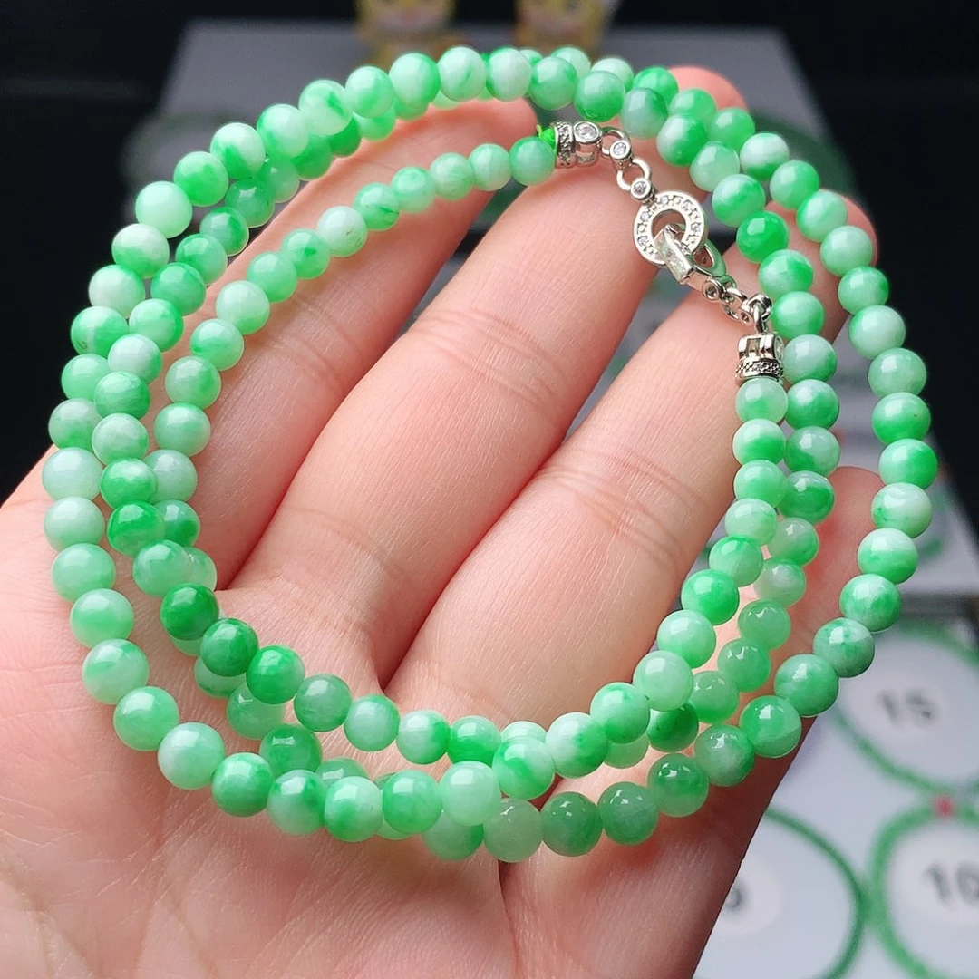 翡翠未镶嵌手链翡翠