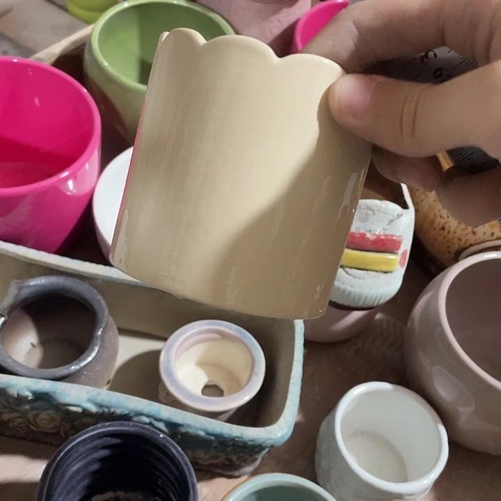 陶瓷花盆全场12包邮