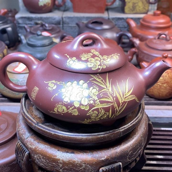 紫砂茶壶原矿手工231