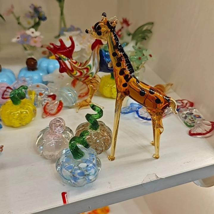 琉璃手工艺品一套