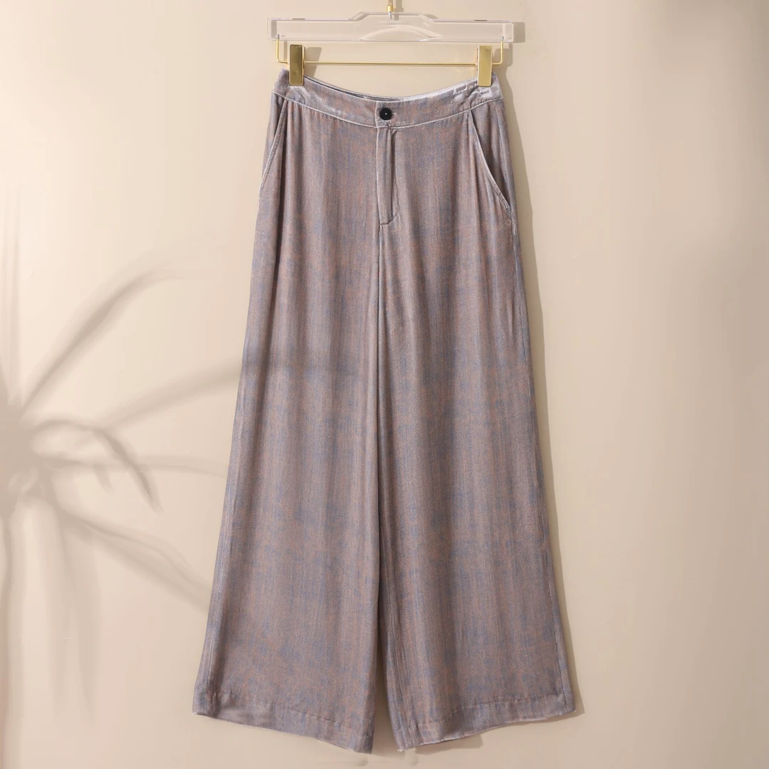 丝绒轻奢休闲裤【Mandys Ferries W.】M9360