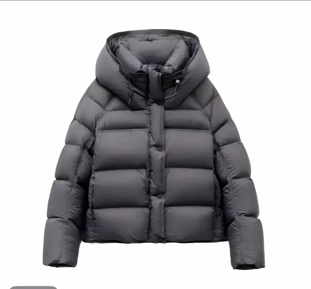 常规款短款连帽百搭潮流运动泡芙款显瘦羽绒服