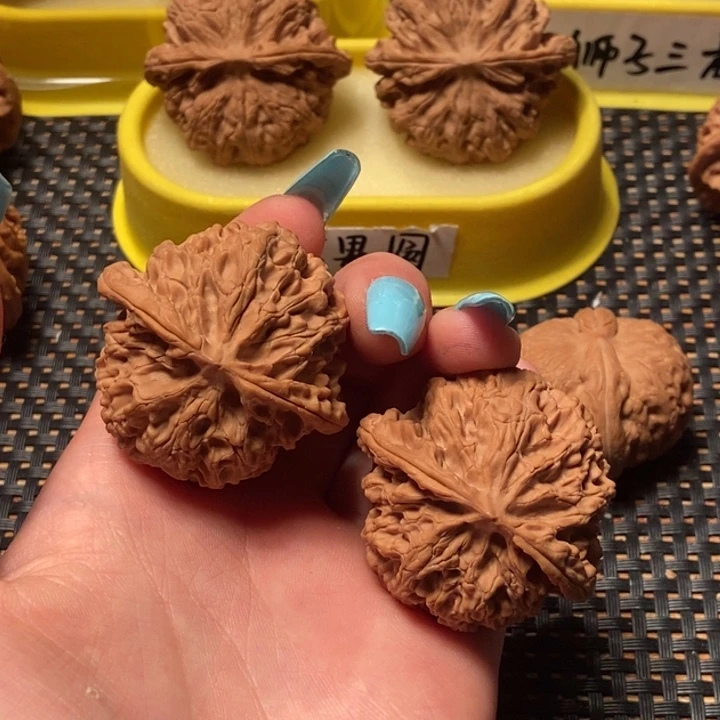 吊坠文玩核桃44全品苹果园