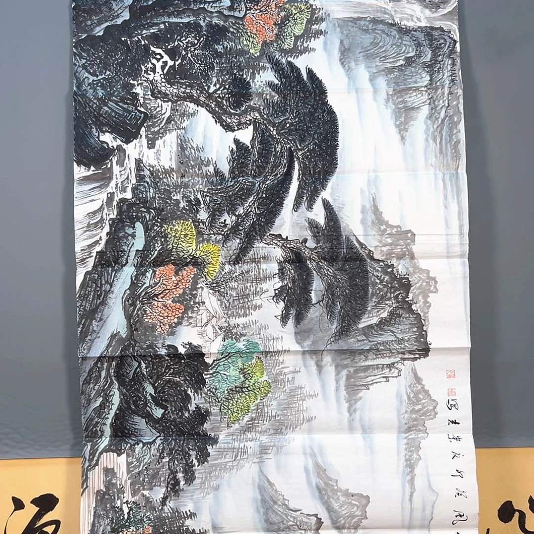 国画715 花鸟和蝴蝶都在这里