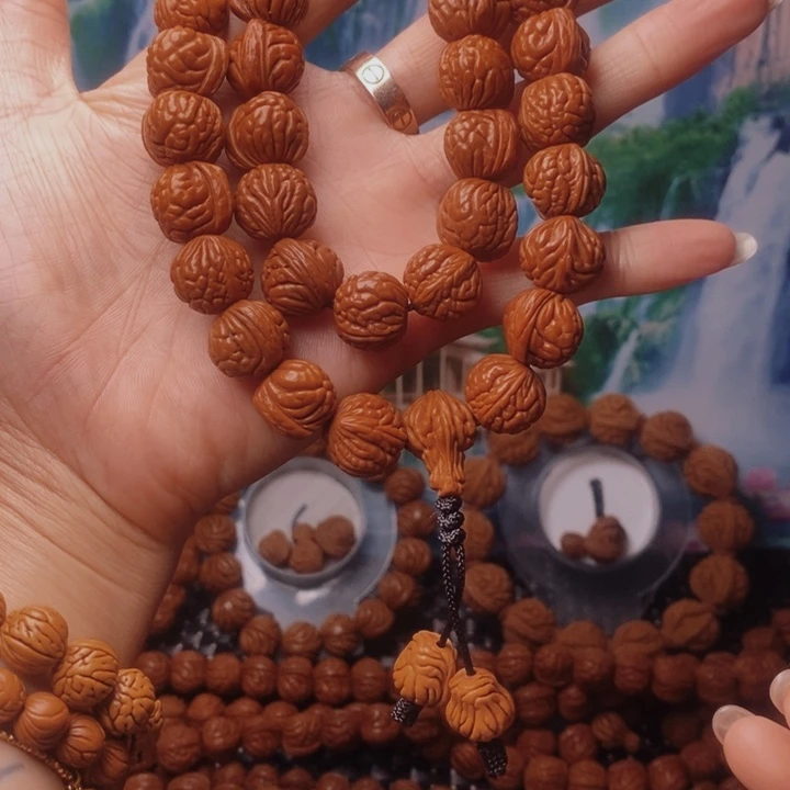 小***虾文玩核桃吊坠龙纹桃核