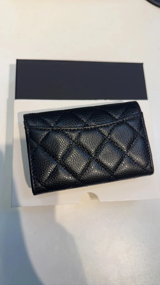 原皮hass鱼子酱零钱包卡包