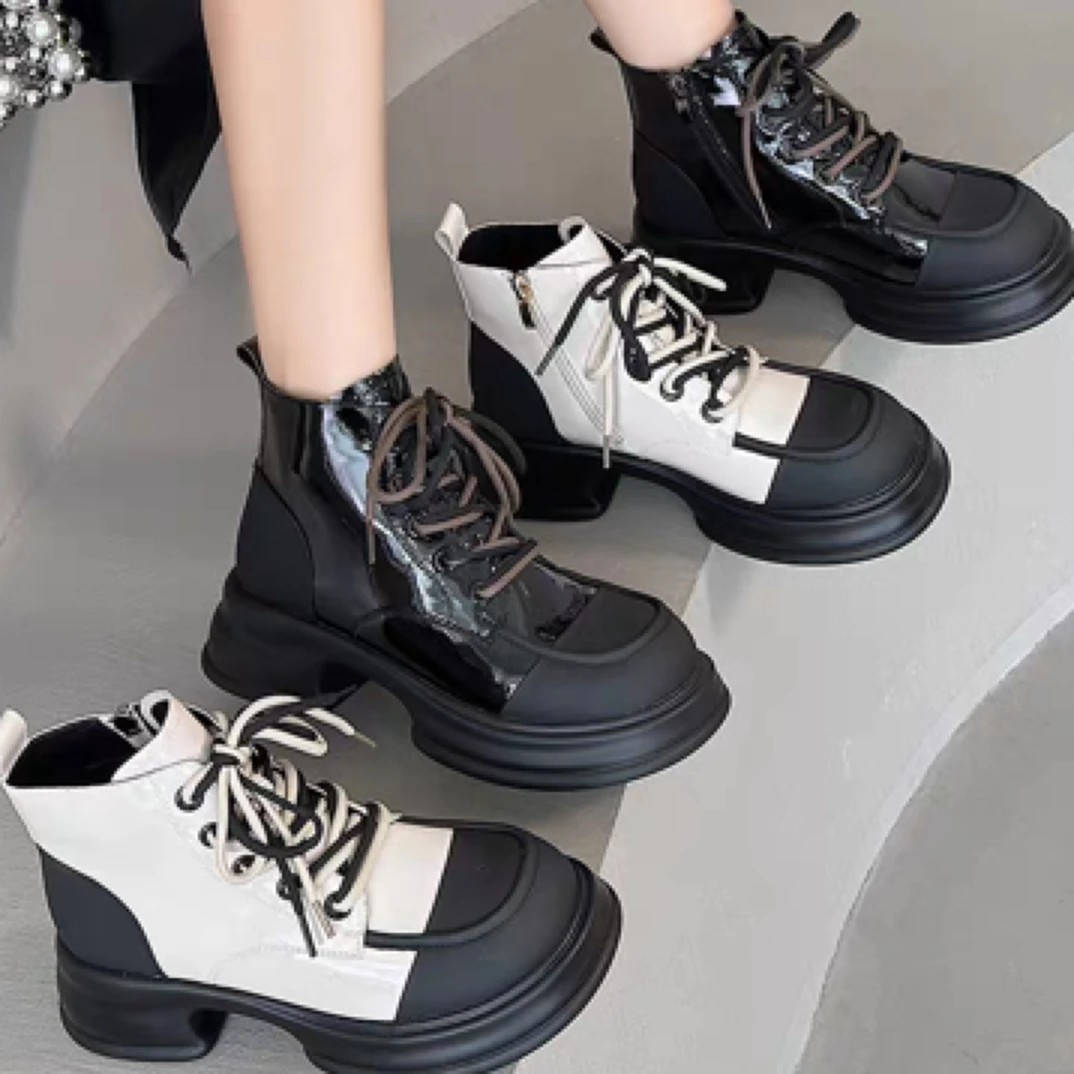 缘缘秋冬时尚百搭女鞋2729