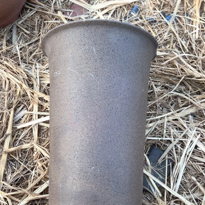 红陶紫砂兰花盆微瑕