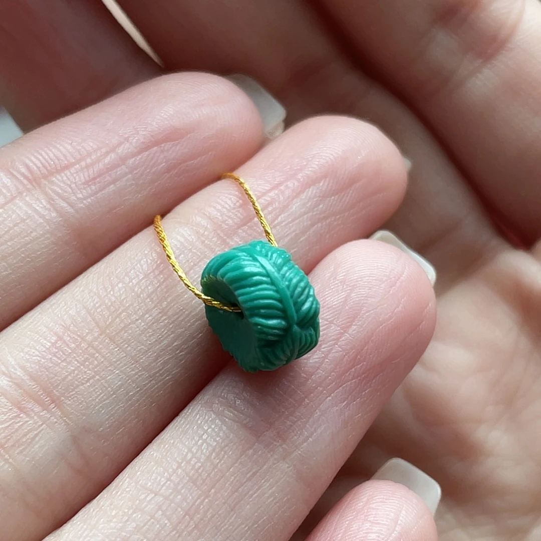 绿松石未镶嵌项链