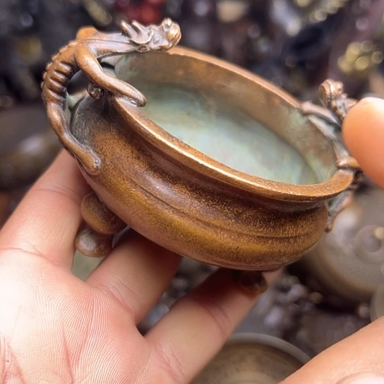 铜制工艺把玩摆件