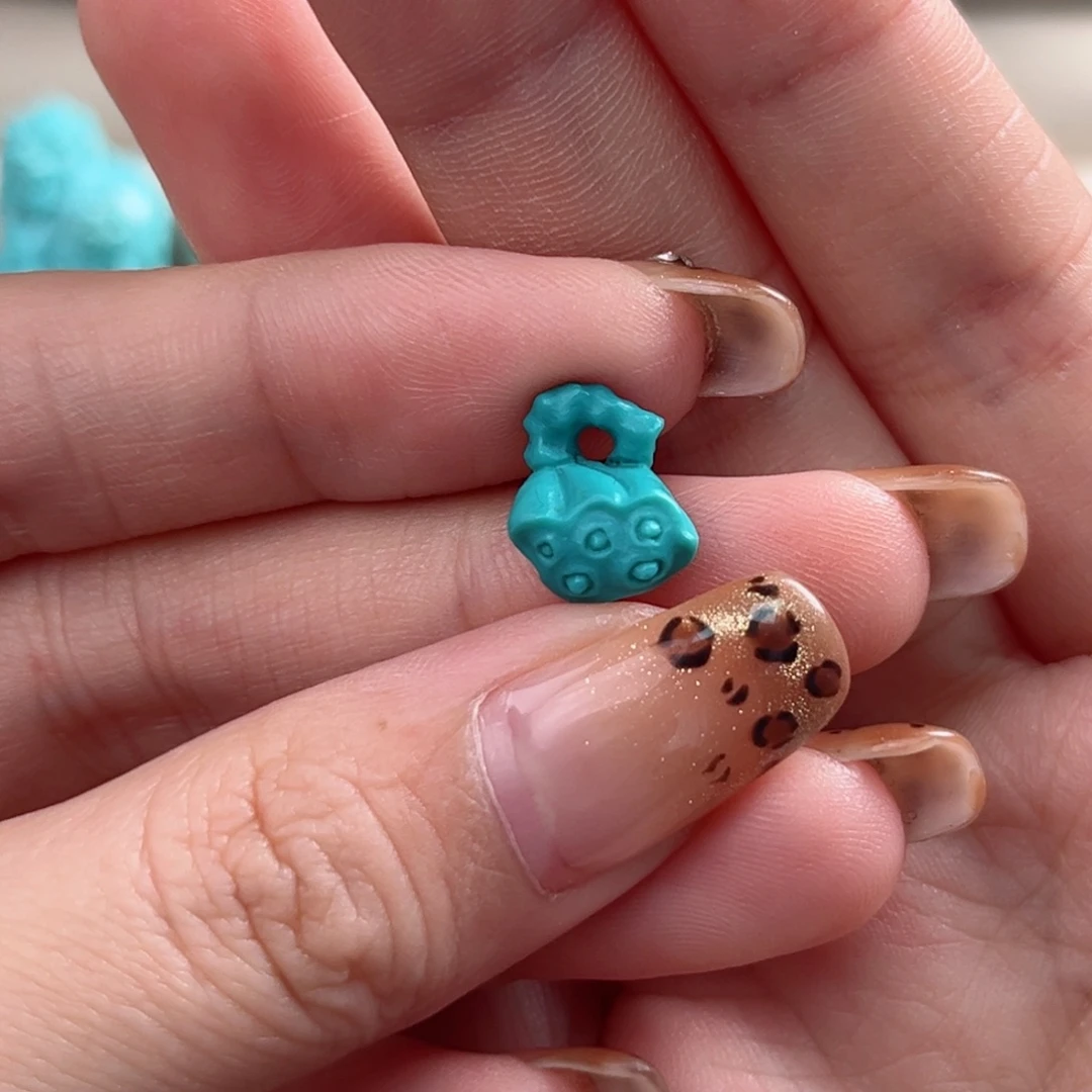 绿松石未镶嵌配饰