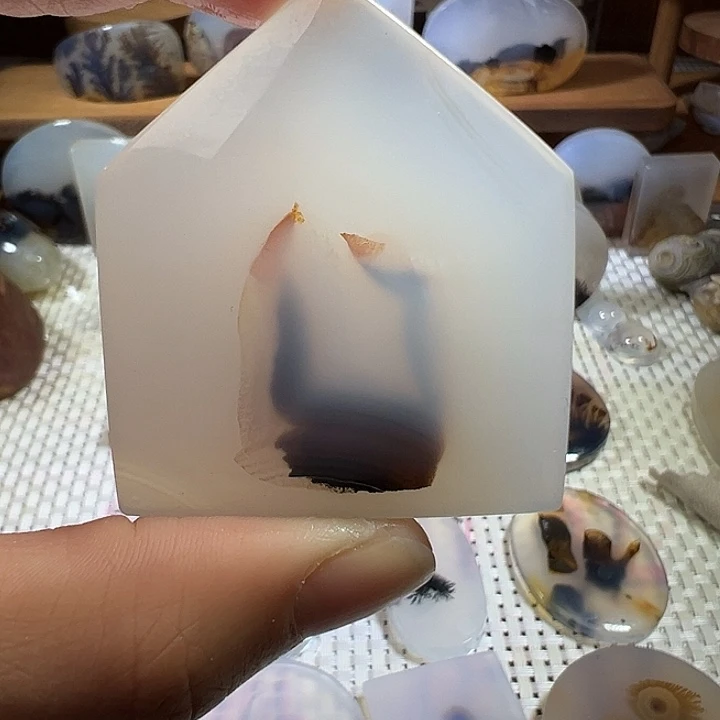 玛瑙/玉髓未镶嵌颈饰