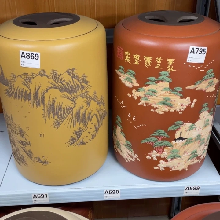 紫砂茶叶罐宜兴紫砂