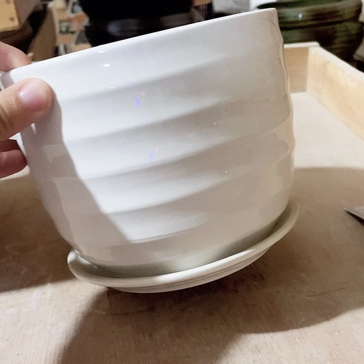 陶瓷花盆全场12包邮