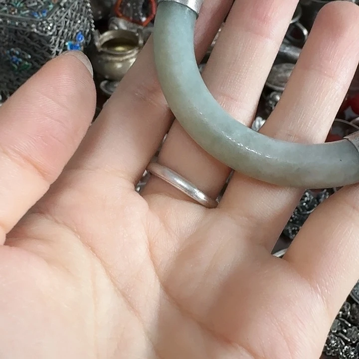 X***i非金属无合金足银手镯