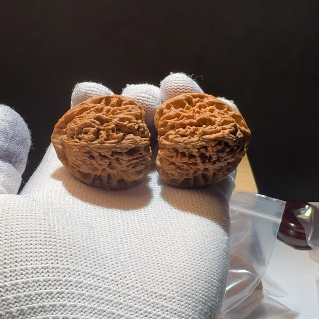 文玩核桃把件22号链接38全家福三角