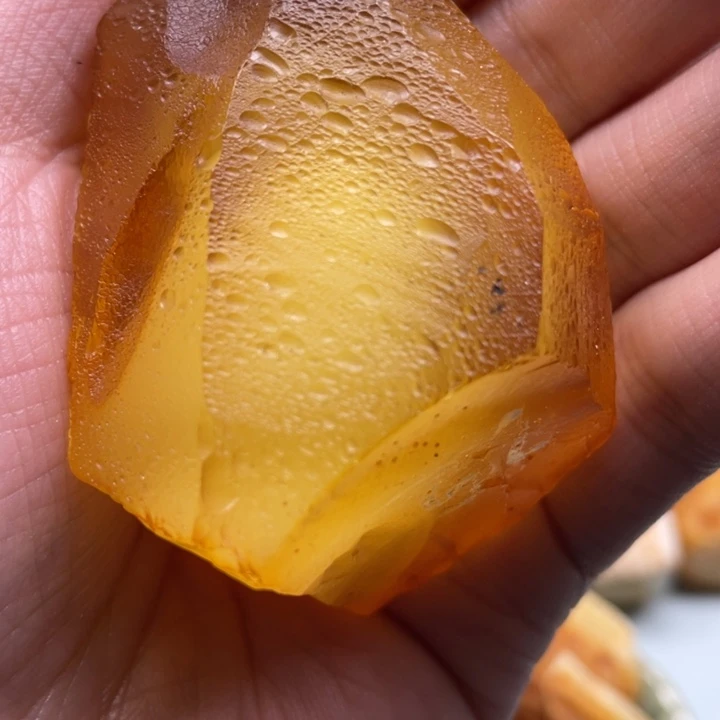 定制琥珀未镶嵌琥珀蜜蜡原石定制