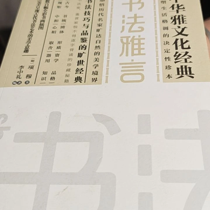 书法雅言平装库存书正版全新