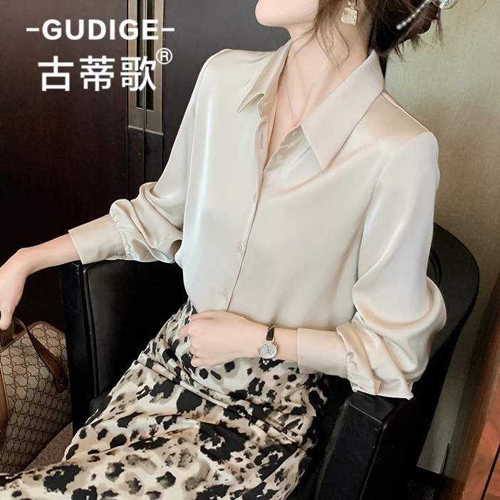 高级气质通勤女衬衫2025夏季新款职业欧若风百搭轻奢时尚白衬衣