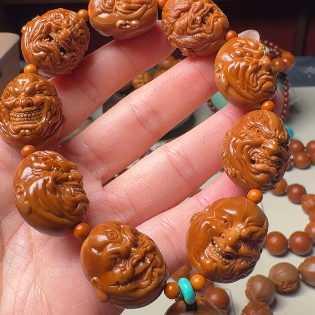 橄榄核手串/手链༺****༻手工恶僧