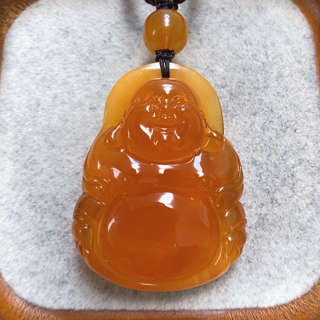 蜜蜡项链未镶嵌蜜蜡吊坠