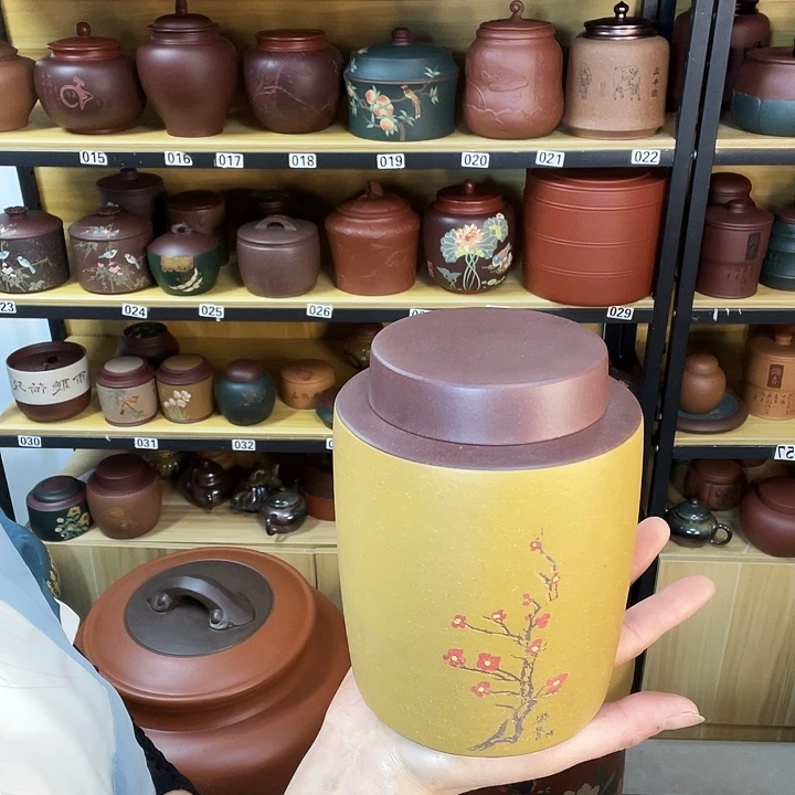 紫砂茶叶罐紫砂茶叶罐