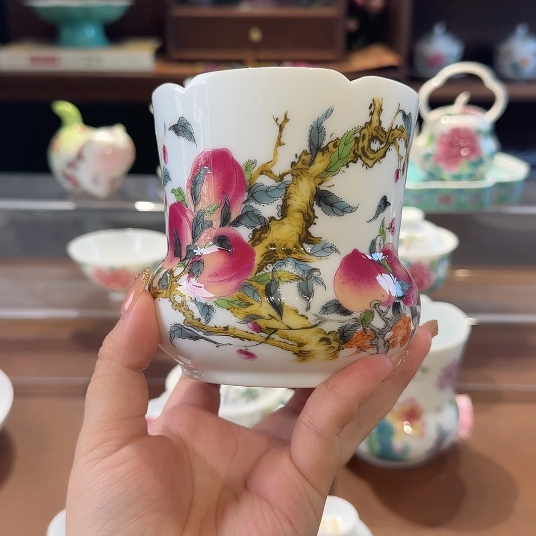 珐琅彩主人杯茶具系列