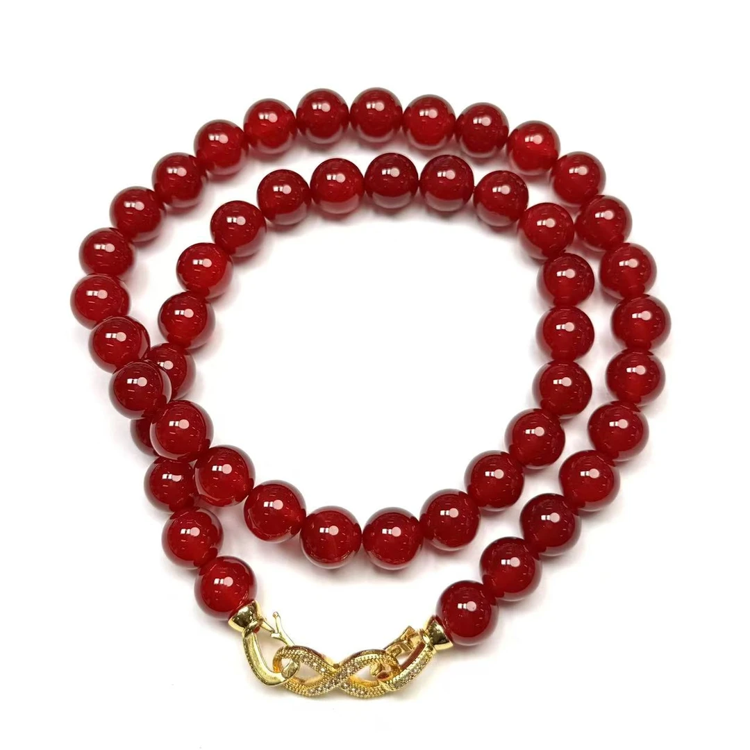 精美圆珠项链 尺寸10mm-JS087