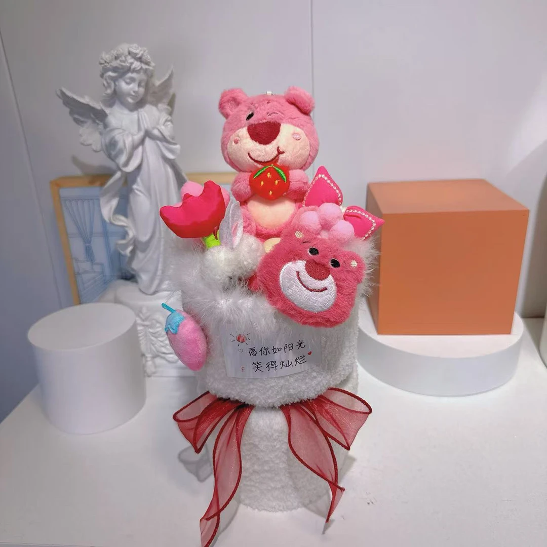 毛线花束成品花束   创意手工钩织成品发货