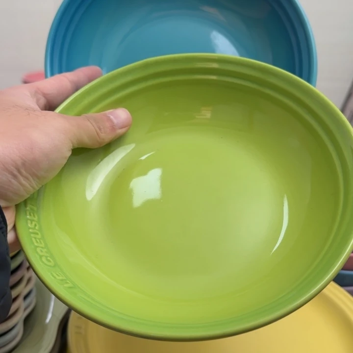 福利微瑕2个7英寸燕麦盘