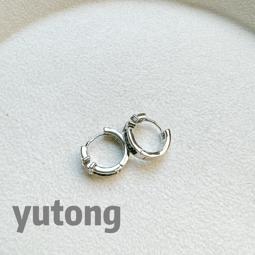 铜合金锆石耳饰 【雨桐轻奢饰品】设计款耳环YT03049