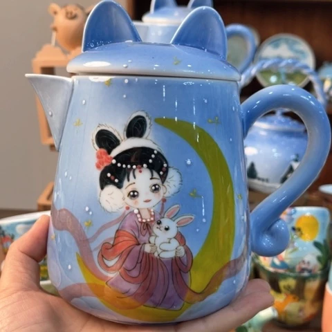炉景德镇釉下手绘陶瓷